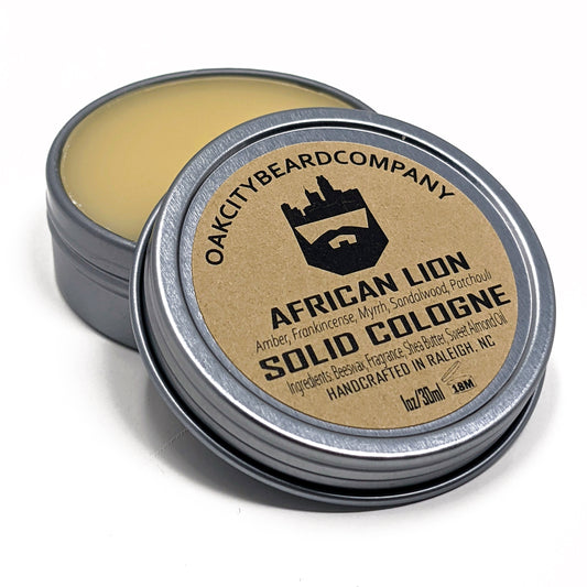 African Lion (Solid Cologne) by Oak City Beard Company