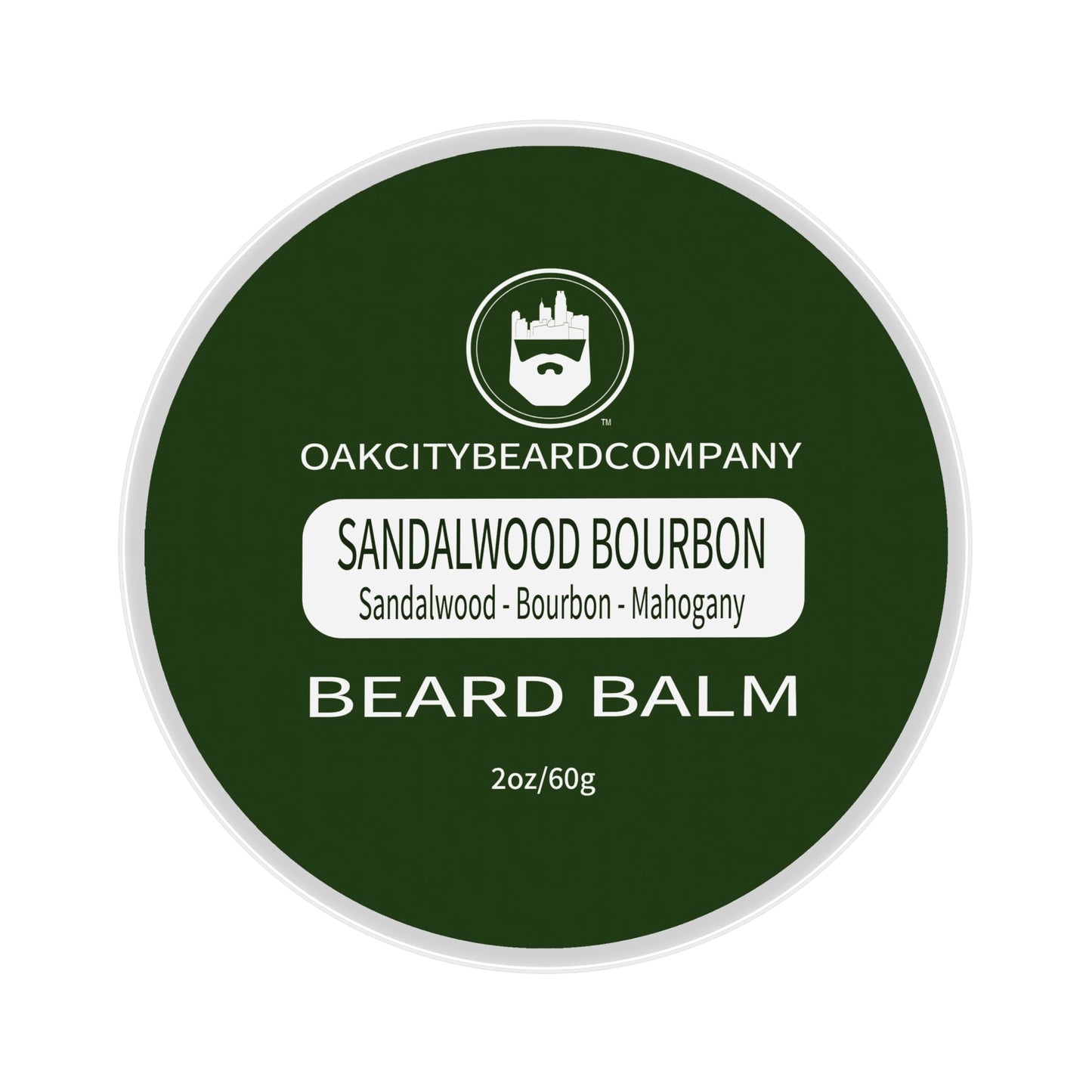 Sandalwood Bourbon (Beard Balm) by Oak City Beard Company